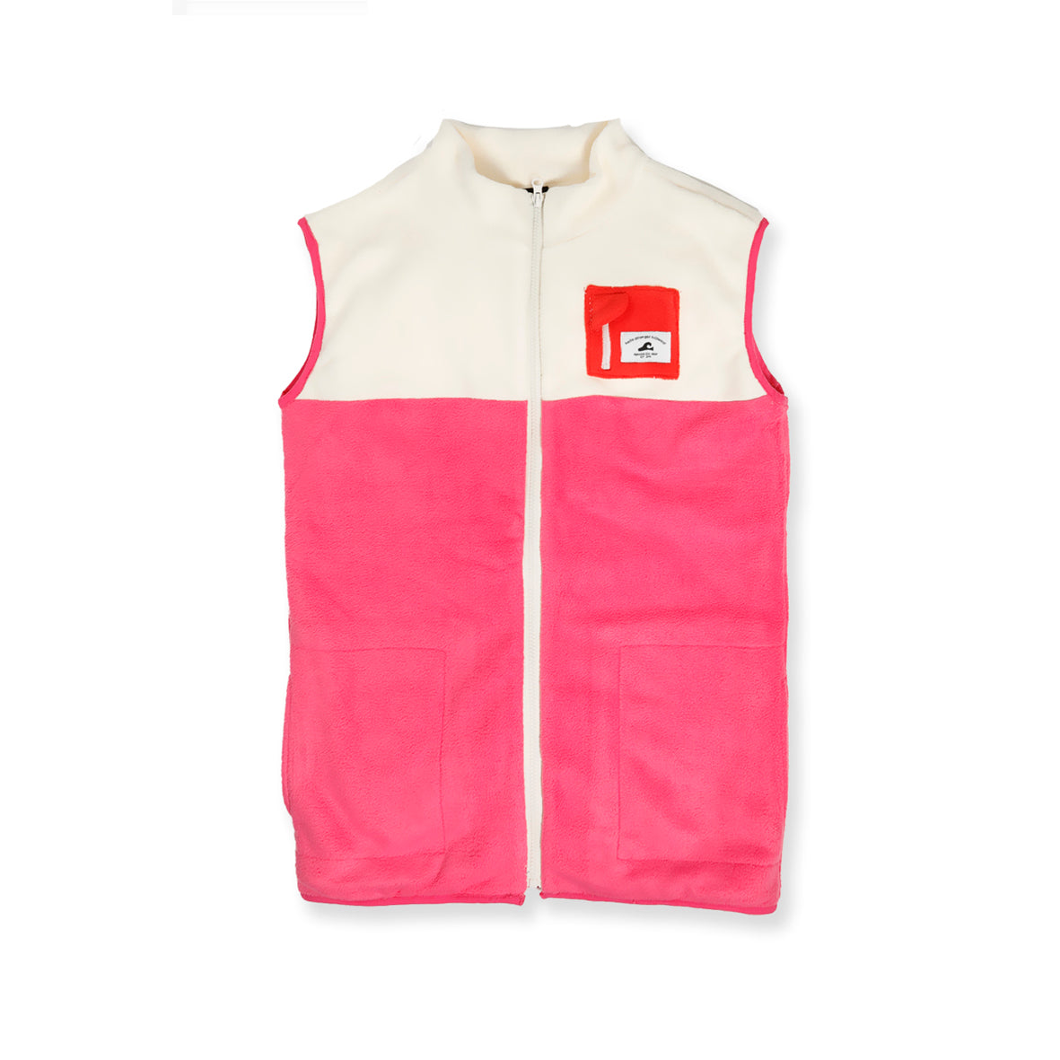Hello Stranger Everything Vest Cream Pink