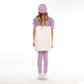 Hello Stranger Everything Vest Purple Cream