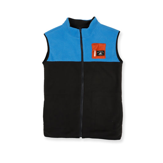 Hello Stranger Everything Vest Blue Black