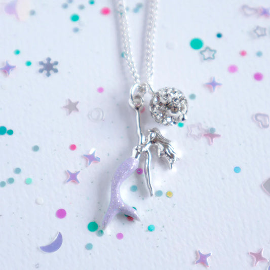 Lauren Hinkley Purple Mermaid Necklace