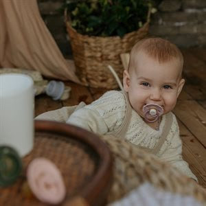 Frigg Daisy Natural Rubber Pacifiers Lavender Haze
