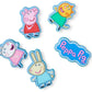 Jibbitz Peppa Pig 5 Pack