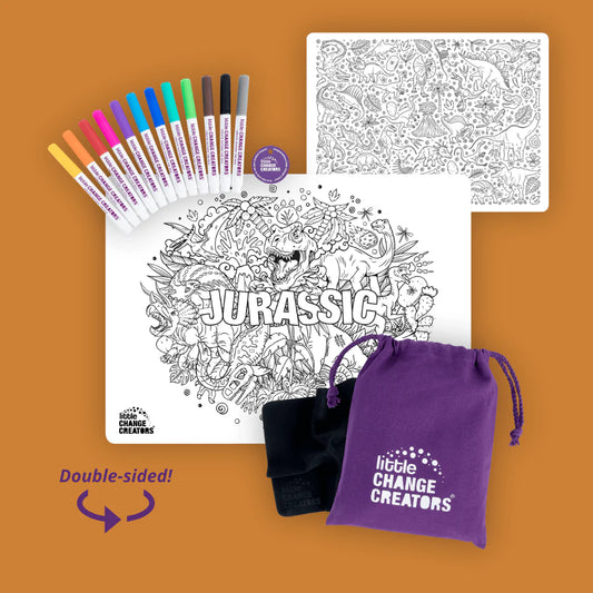 Little Change Creators Re-FUN-Able Colouring Set Jurassic