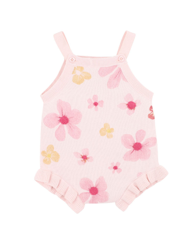 Minihaha Grow Wild Knitted Flower Bodysuit
