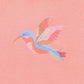 Minihaha Songbird Embroidered Knitted Bodysuit Shell Pink