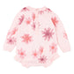 Minihaha Baby Orchard Bloom Organic Knitted Bodysuit Pale Pink