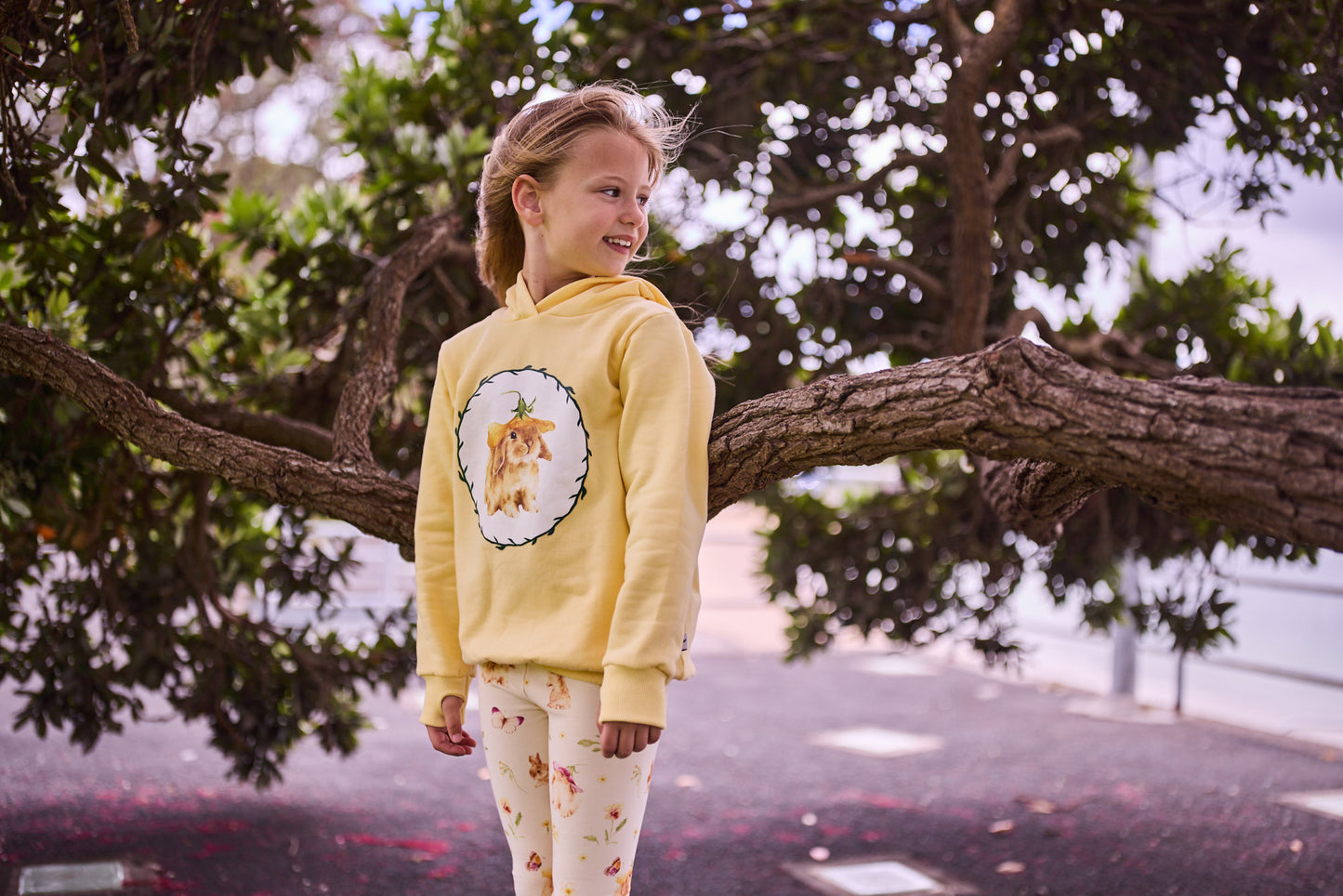 Radicool Lemondrop Bunny Pom Pom Hood