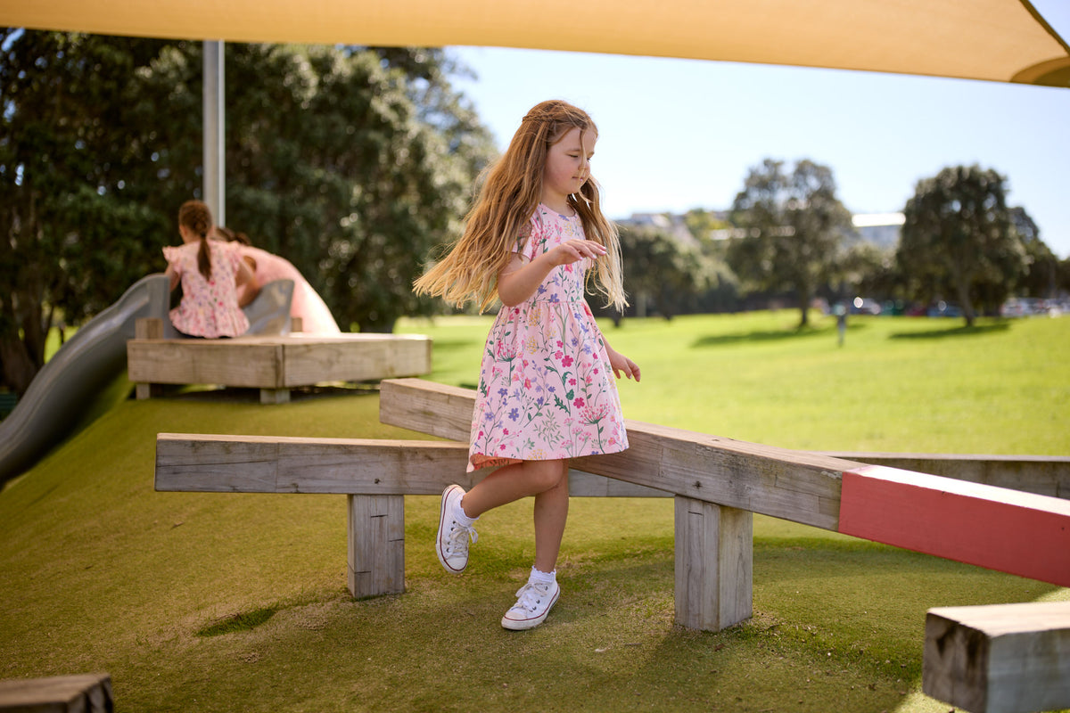 Kissed By Radicool Kids Wild Flowers Dress
