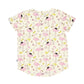 Radicool Flamingoes Tee Buttercream