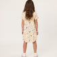 Radicool Flamingoes Frill Dress Buttercream