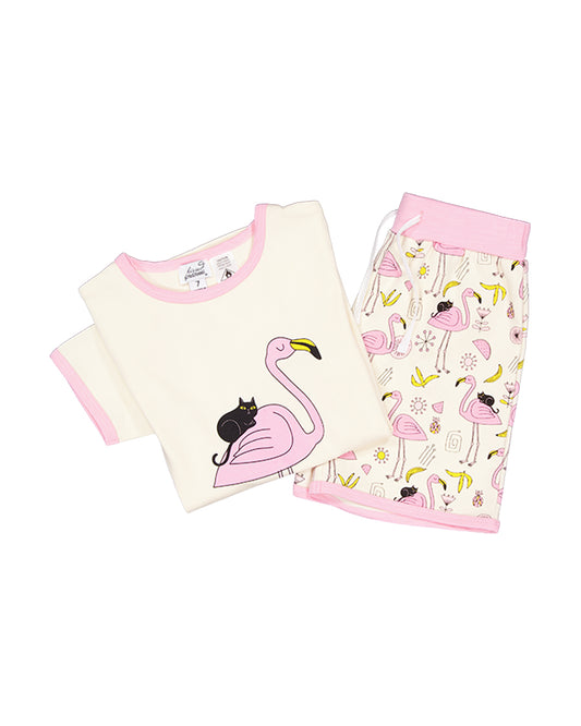 Radicool Flamingoes & Friends Pjs Buttercream
