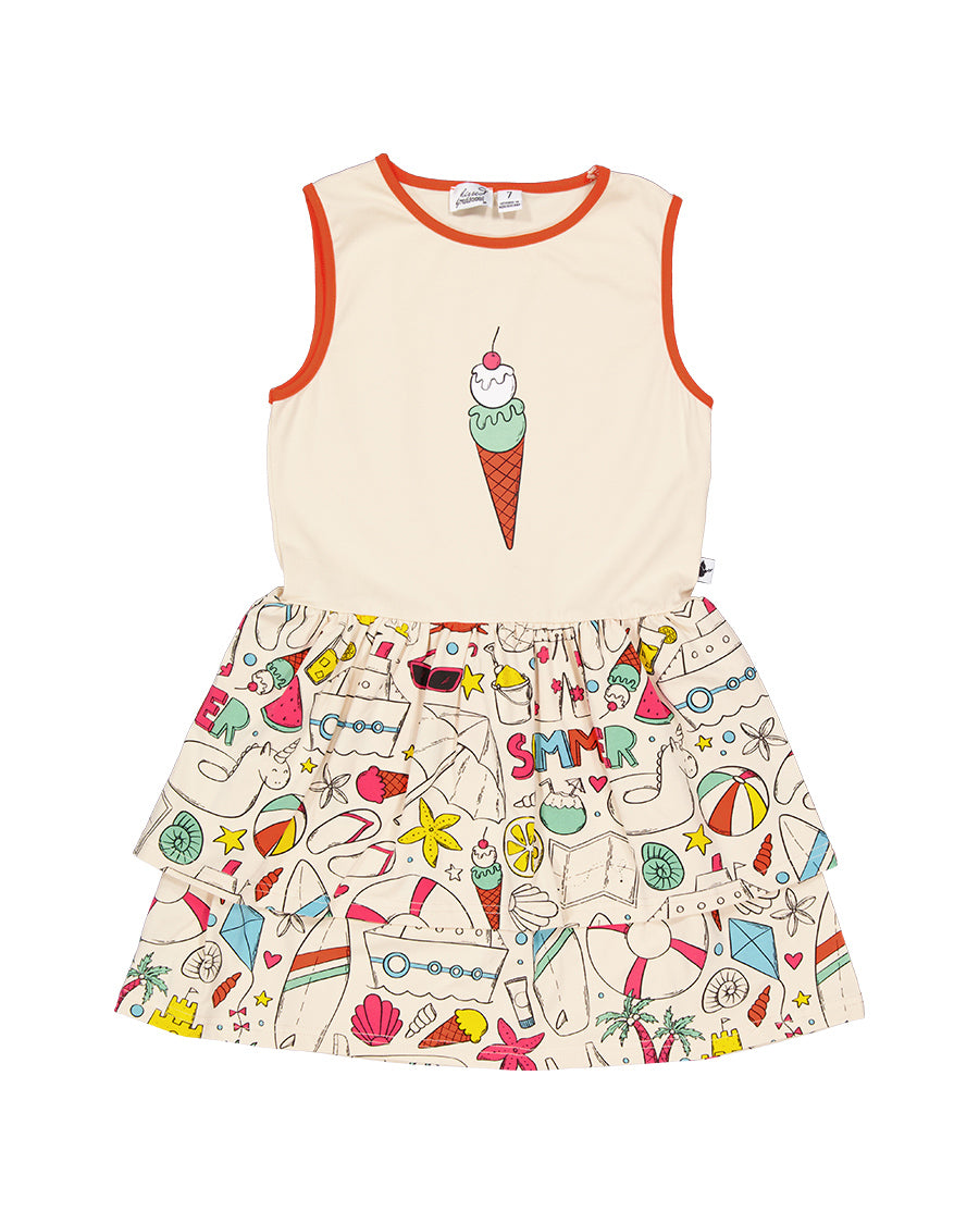 Radicool Ice Cream Summer Dress