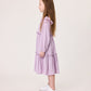 Radicool Ruffle Dress in Mauve