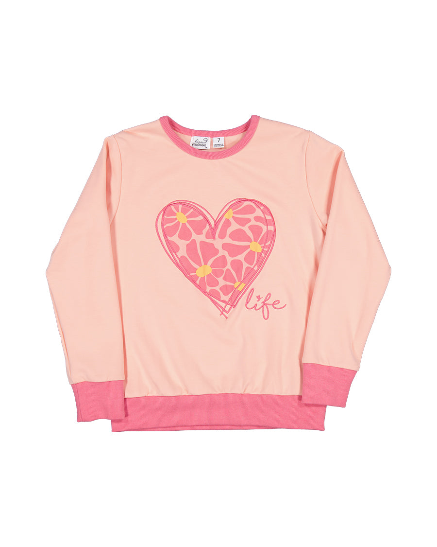 Radicool Floral Heart Crew