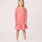Radicool Groovy Floral Frill Dress