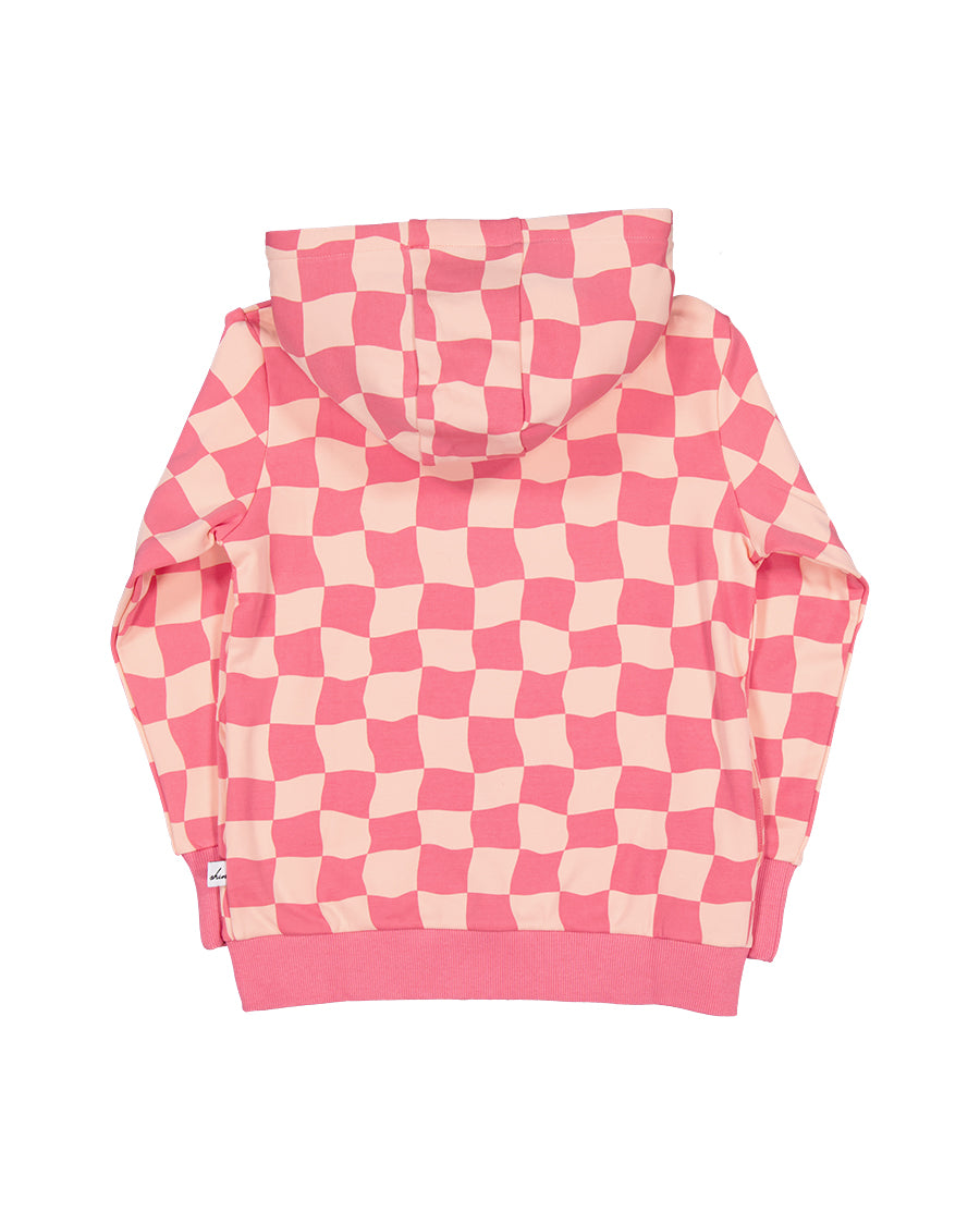 Radicool Chequerboard Zip Hood