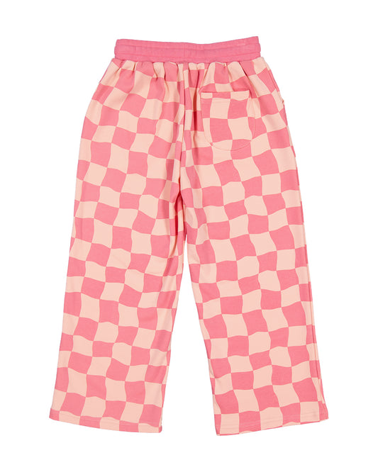 Radicool Chequerboard Wide Leg Pant