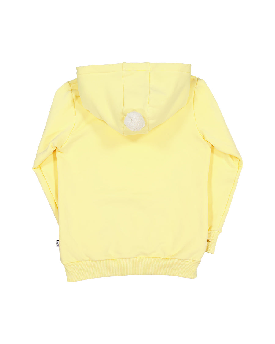 Radicool Lemondrop Bunny Pom Pom Hood