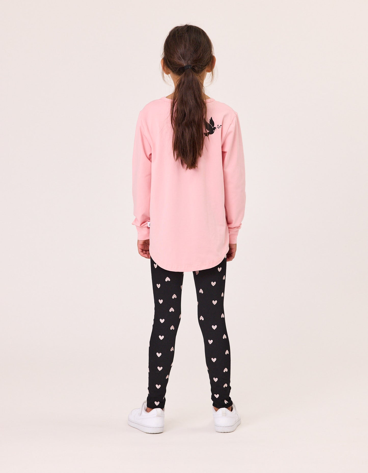 Radicool Love Cat Peekaboo Long Sleeve Tee