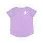 Kissed By Radicool Kids Unicorn Love Short Sleeve Tee