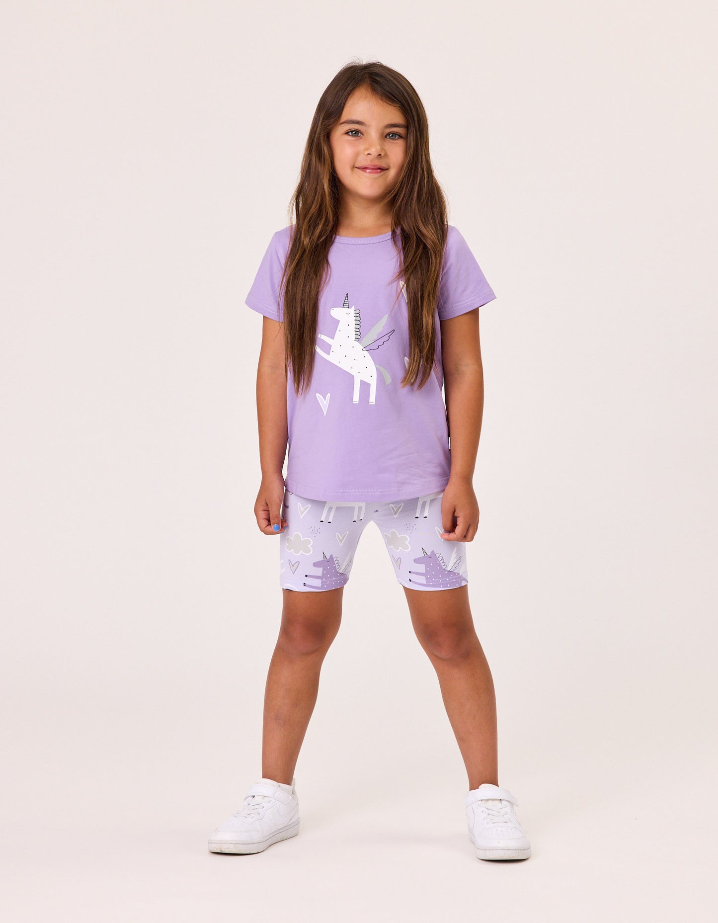 Kissed By Radicool Kids Unicorn Love Short Sleeve Tee