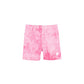 Kissed By Radicool Kids Bike Short in Tie-Dye Pink