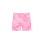 Kissed By Radicool Kids Bike Short in Tie-Dye Pink