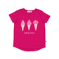 Kissed By Radicool Kids Triple Cone Short Sleeve Tee