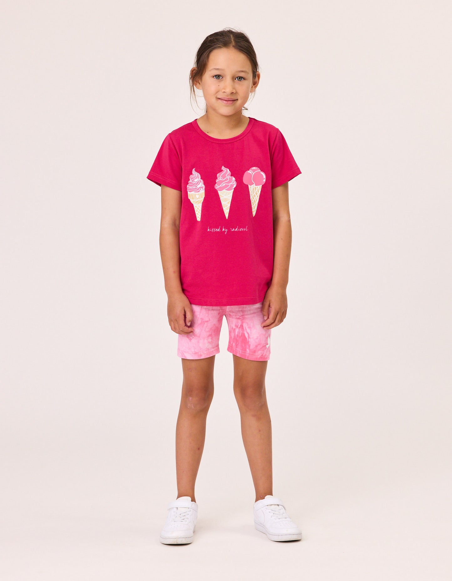 Kissed By Radicool Kids Triple Cone Short Sleeve Tee