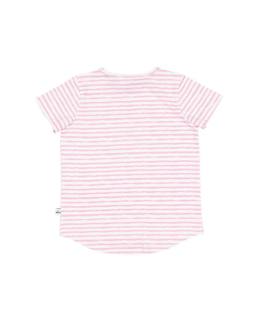 Kissed By Radicool Kids Whippy Stripe Tee