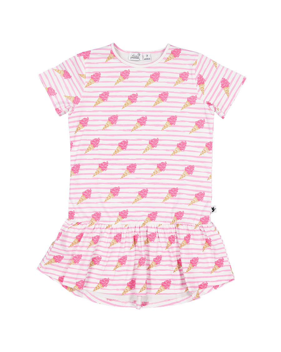 Kissed By Radicool Kids Ice Creams Frill Dress