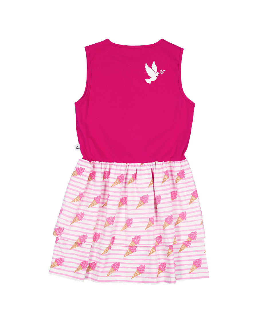 Kissed By Radicool Kids Whippy Rara Dress