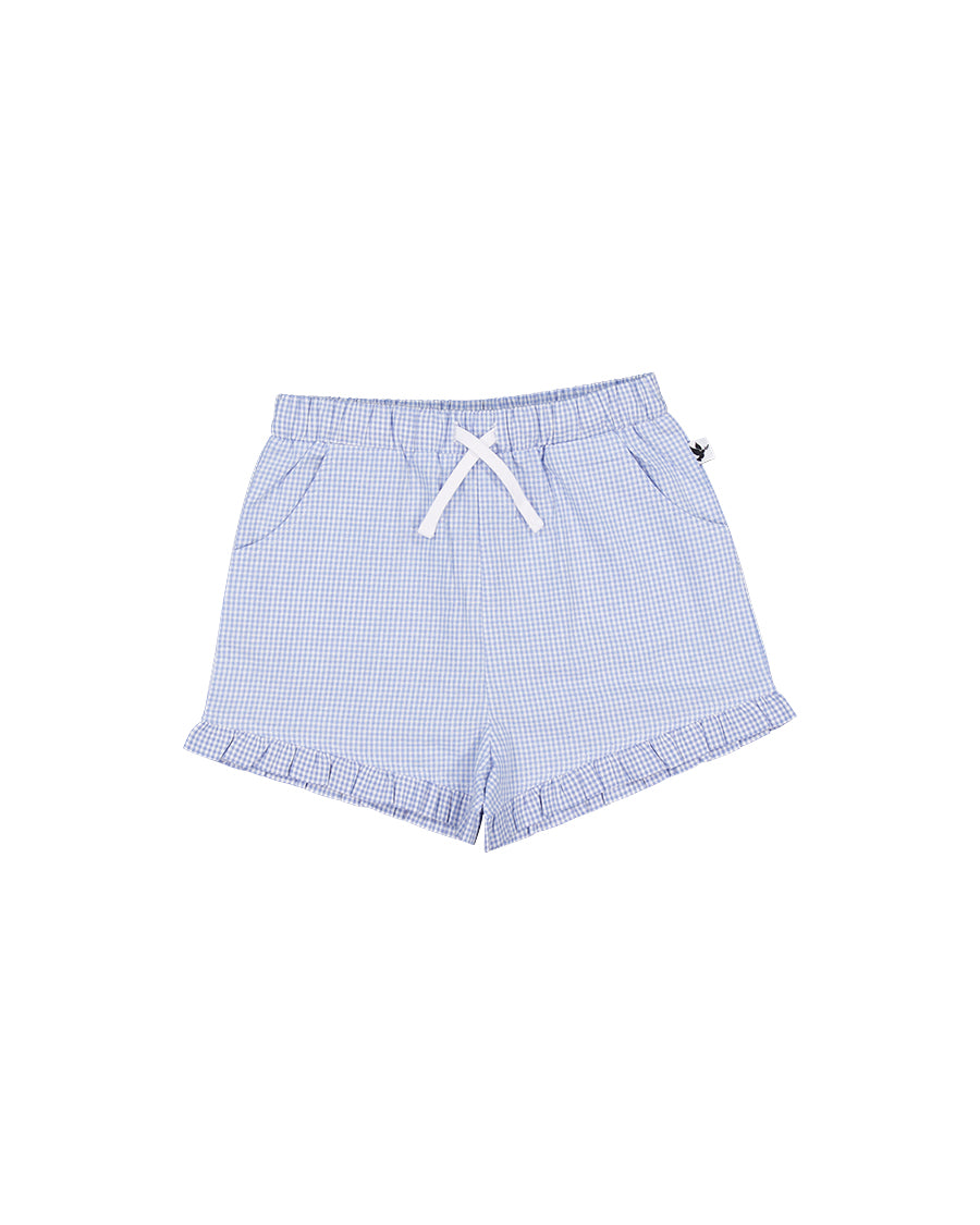 Kissed By Radicool Kids Gingham Frill Short