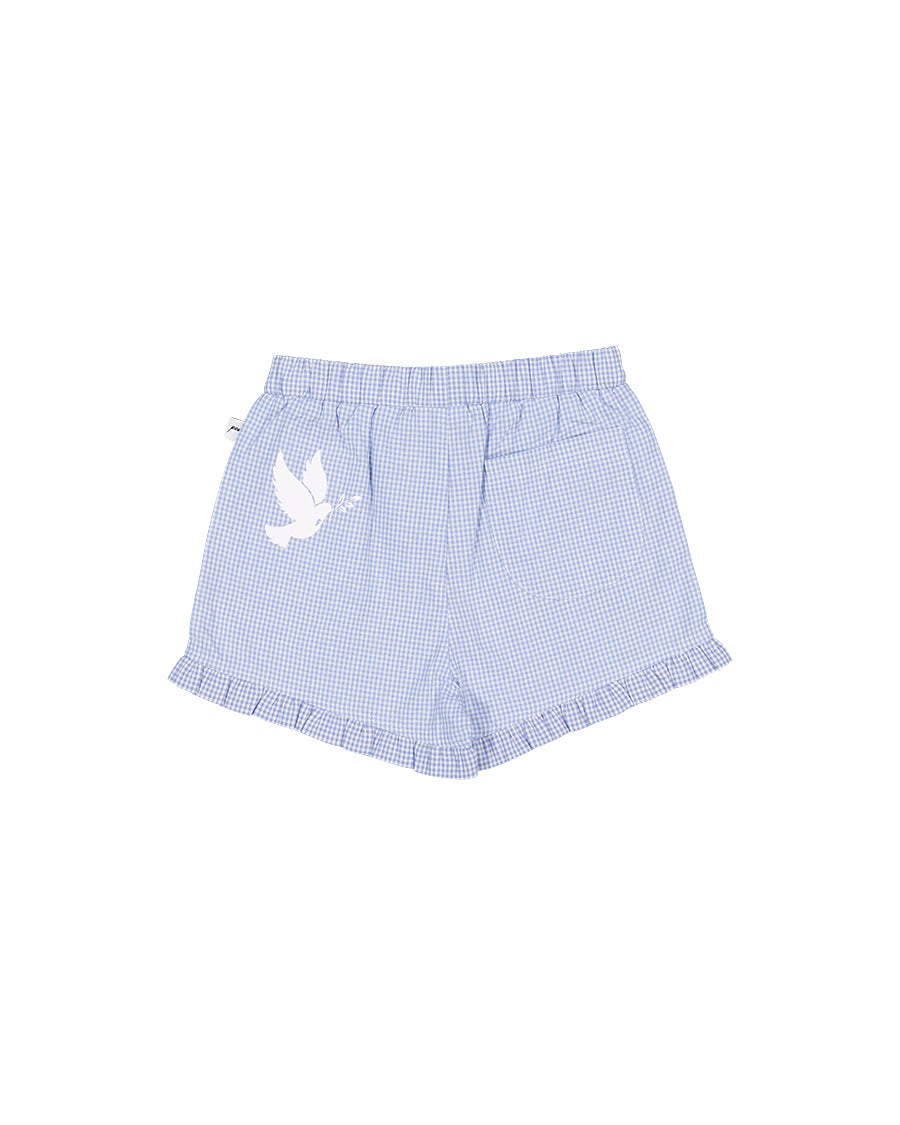 Kissed By Radicool Kids Gingham Frill Short