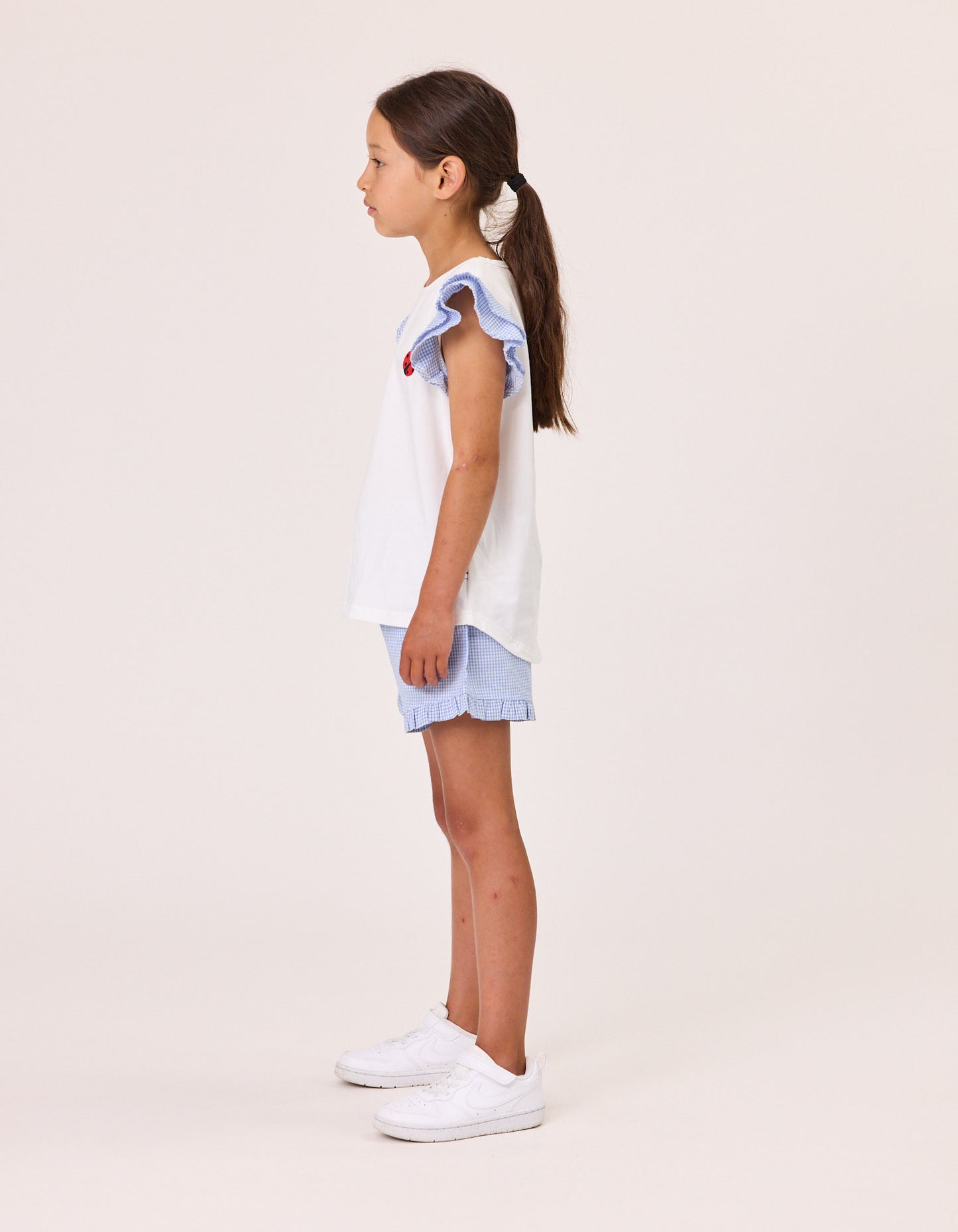 Kissed By Radicool Kids Gingham Frill Short