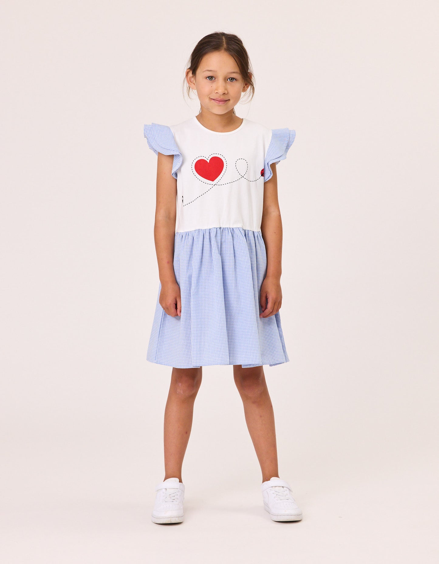 Kissed By Radicool Kids Ladybird Twirl Dress