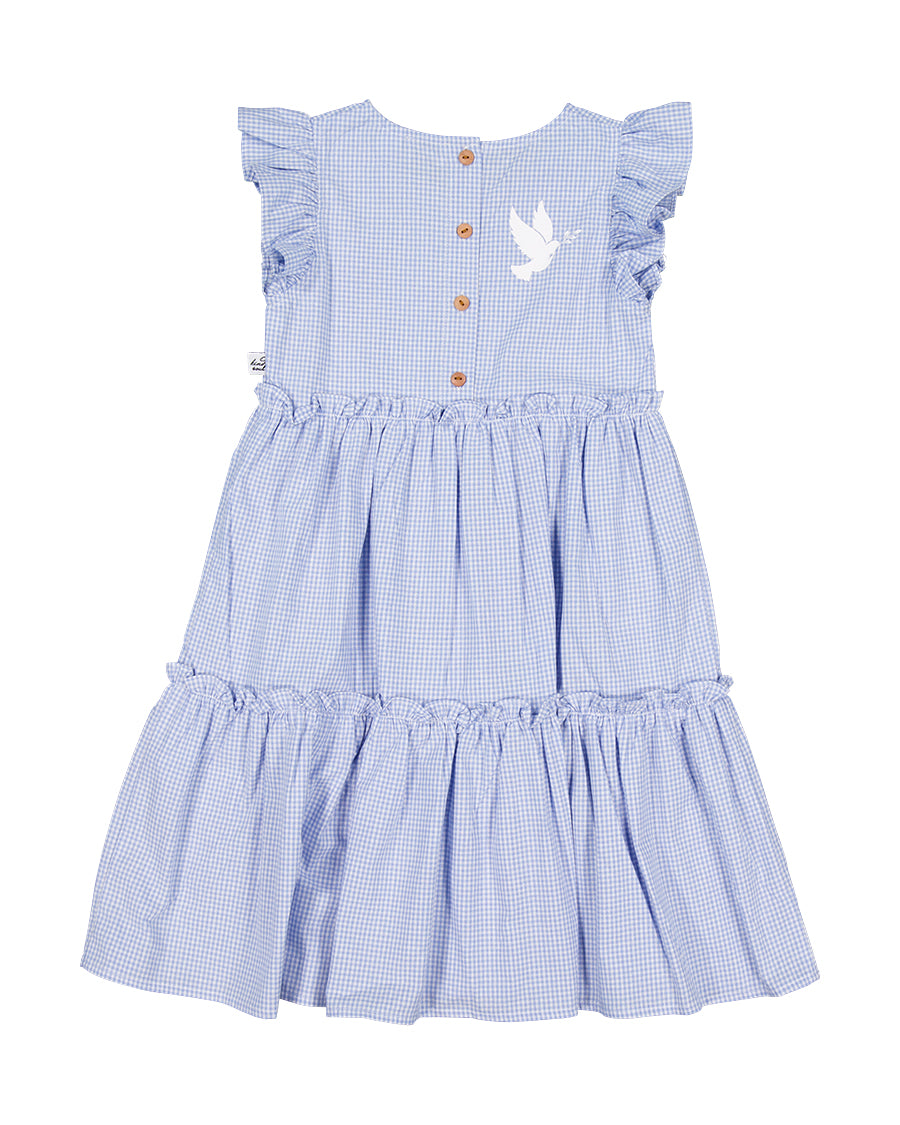 Kissed By Radicool Kids Gingham Jasmine Dress
