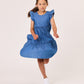 Kissed By Radicool Kids Jasmine Dress in Chambray
