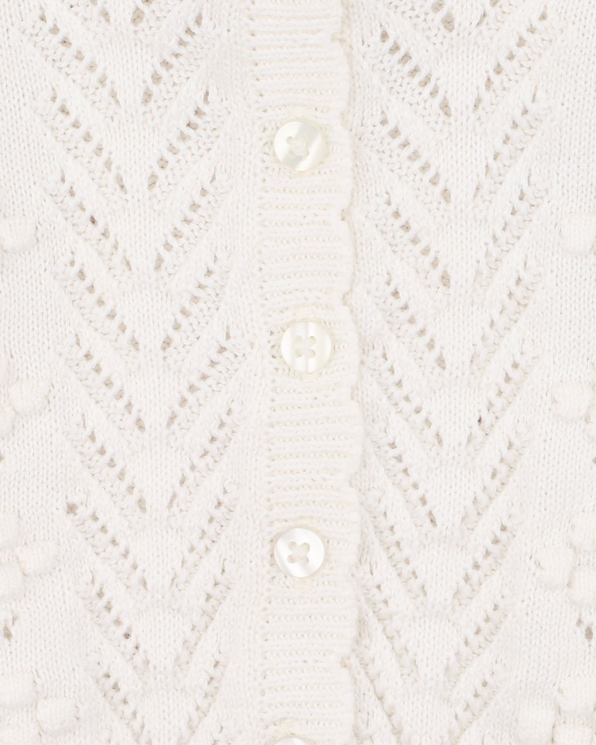 Minihaha Willa Cloud Pointelle Cardi