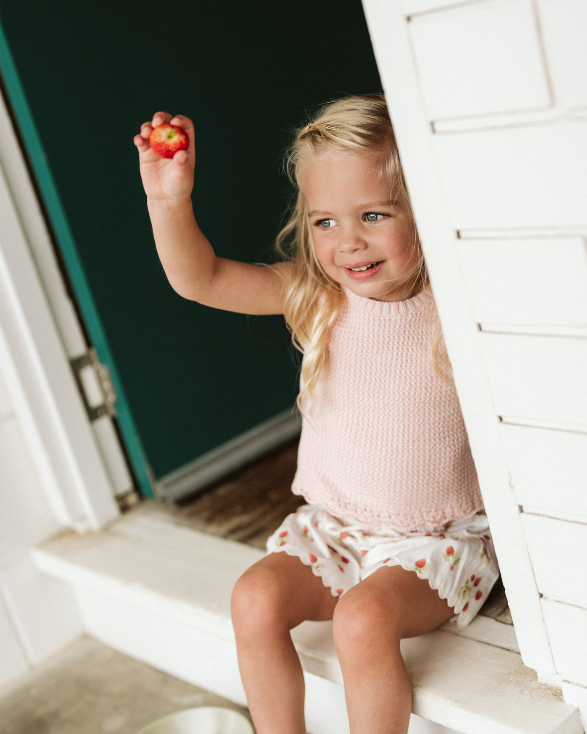 Minihaha Poppy Knitted Top