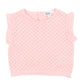 Minihaha Chelsea Pink Pointelle Knit Top
