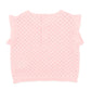 Minihaha Chelsea Pink Pointelle Knit Top