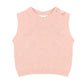 Minihaha Baby Gemma Organic Bobble Knit Vest Vintage Rose