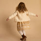 Minihaha Girls Cream Pointelle Cardigan