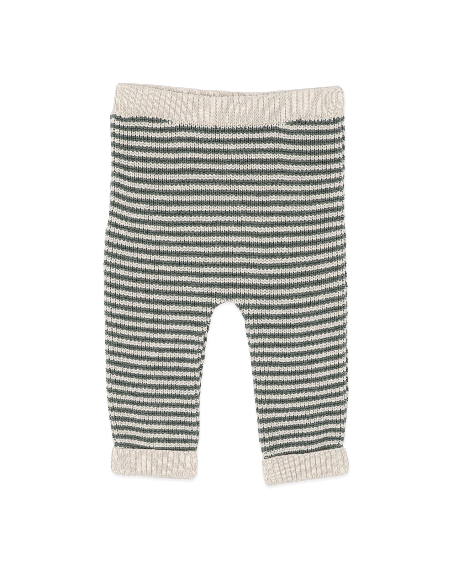 Minihaha Baby Otto Stripe Organic Knitted Leggings