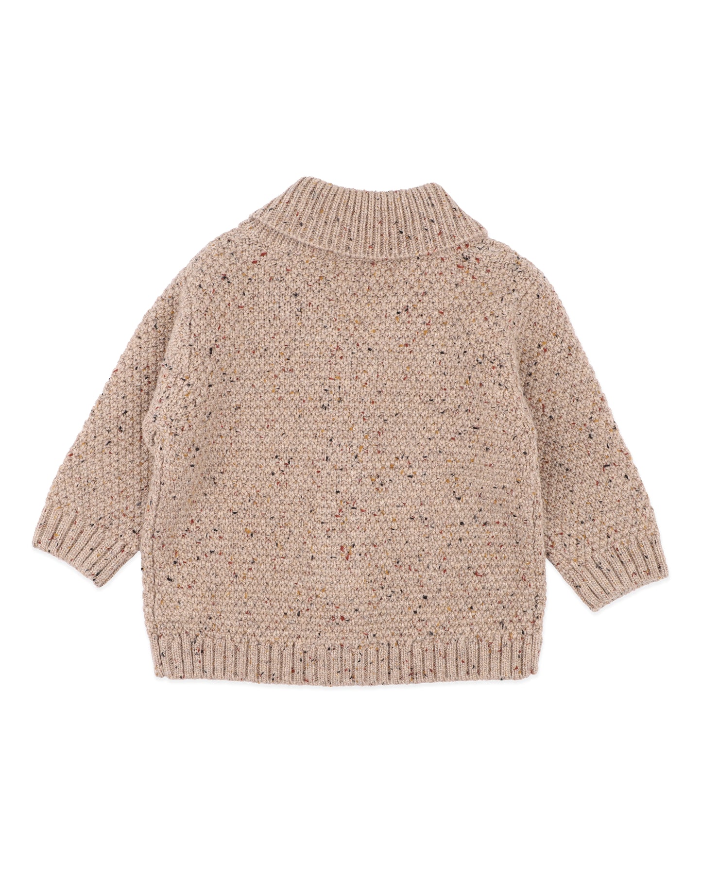 Minihaha Baby Jake Knitted Cardigan Mocha