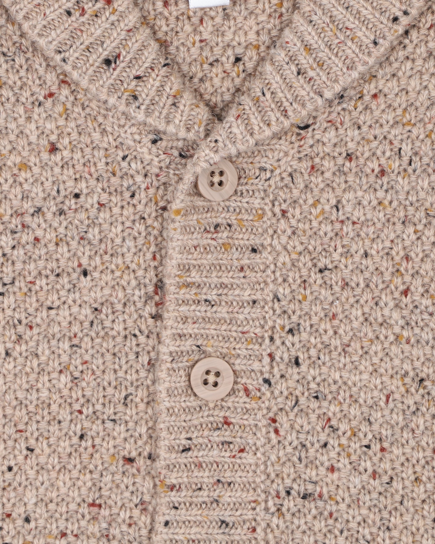 Minihaha Baby Jake Knitted Cardigan Mocha