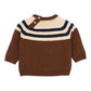 Minihaha Baby Jake Raglan Stripe Knitted Jumper
