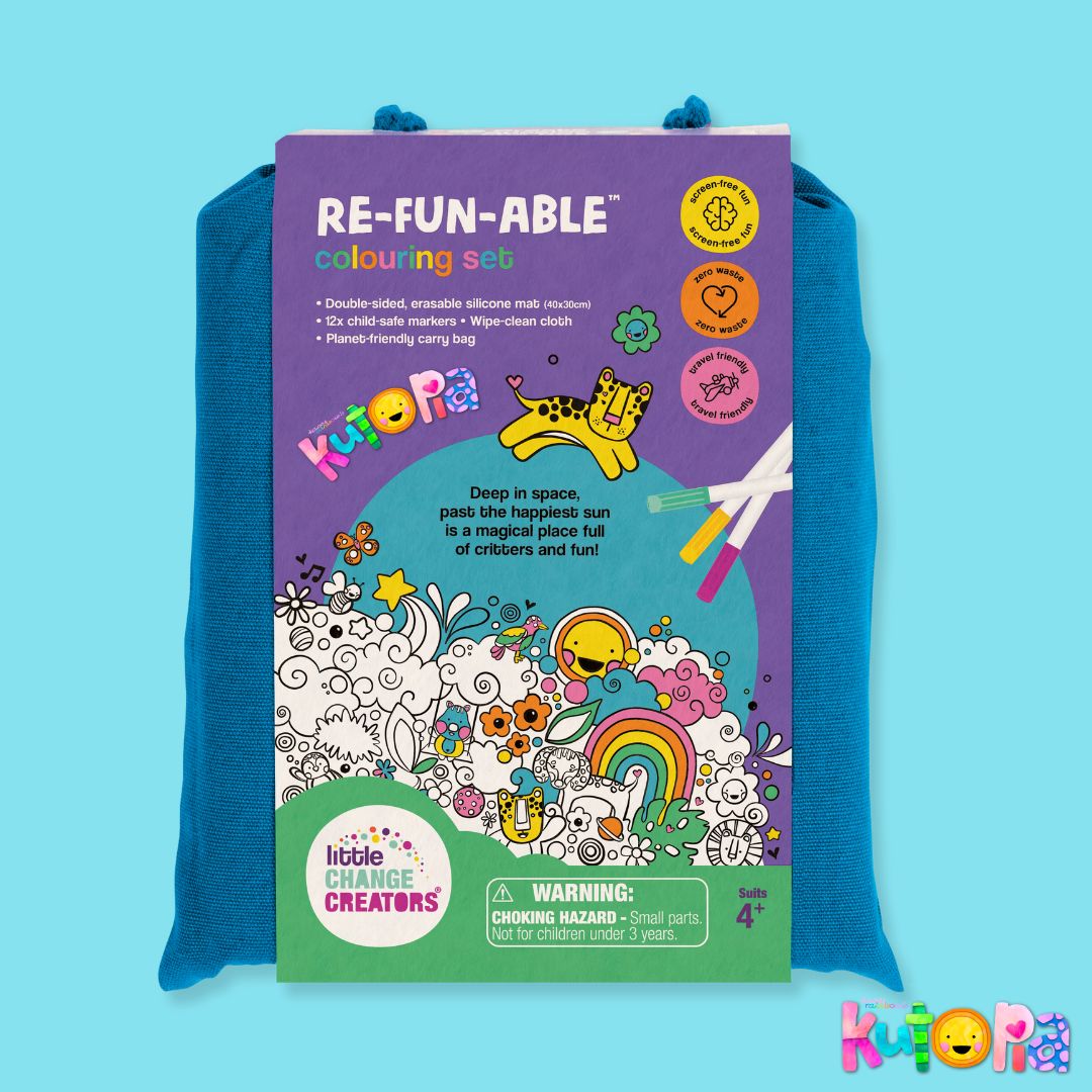 Little Change Creators Re-FUN-Able Colouring Set Kutopia