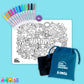 Little Change Creators Re-FUN-Able Colouring Set Kutopia